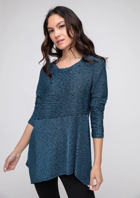 Liv - Asymmetrical Tunic Top -SALE