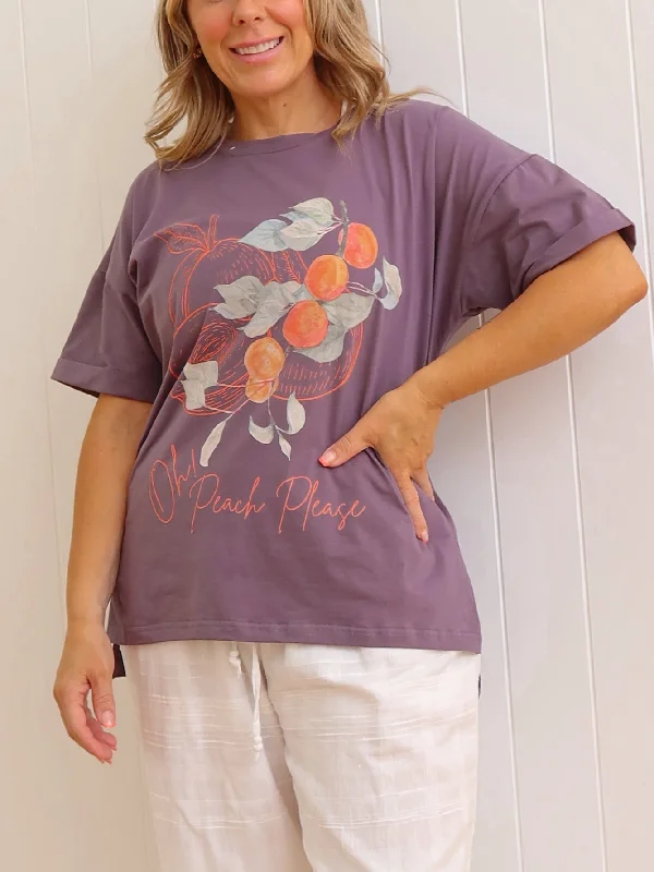 Oh! Peach Please Tee