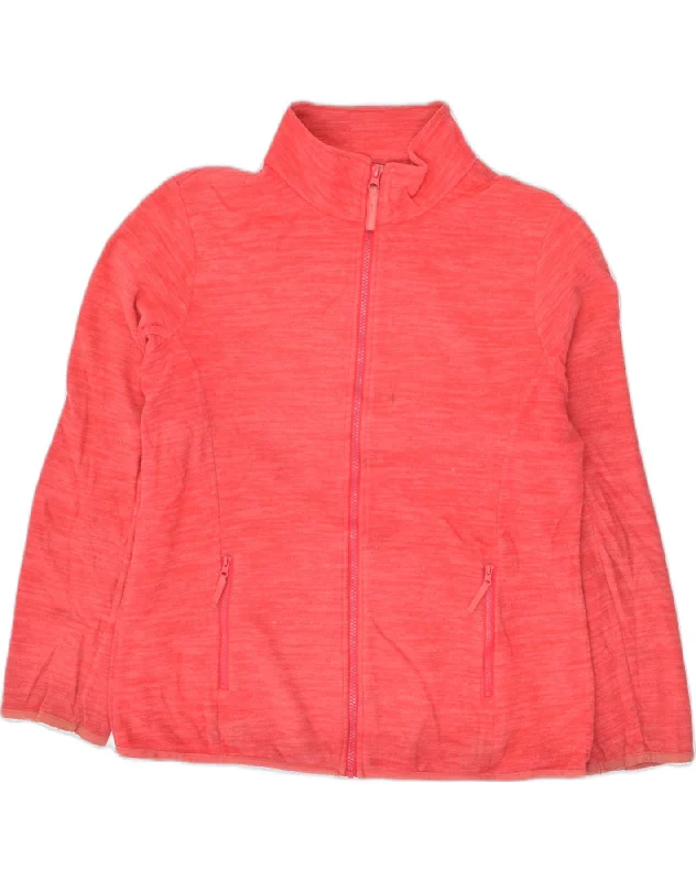 MOUNTAIN WAREHOUSE Womens Fleece Jacket UK 16 Large  Red Polyester