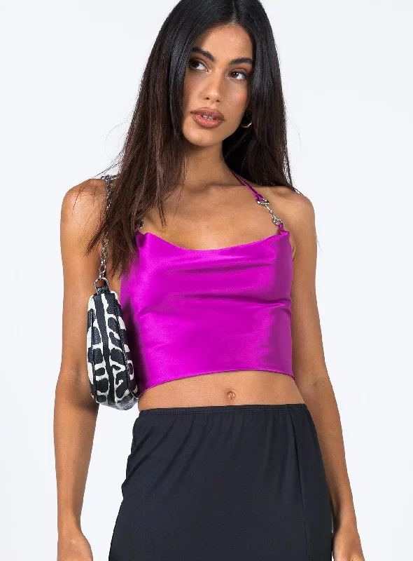 Leone Top Purple