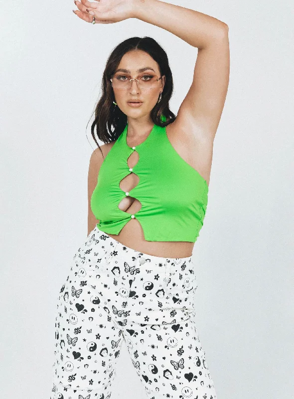 Gracie Top Green