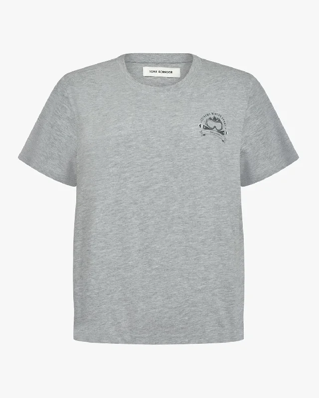 CLEASW T-SHIRT - Grey melange