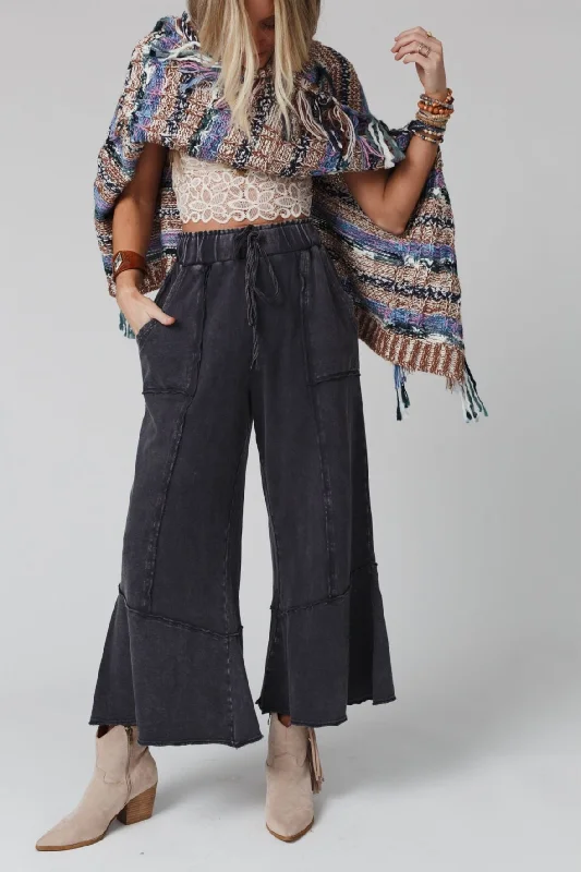 Feeling Good Wide Leg Pant - Ash