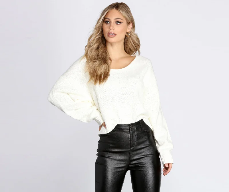 Long Sleeve Round Neck Sweater