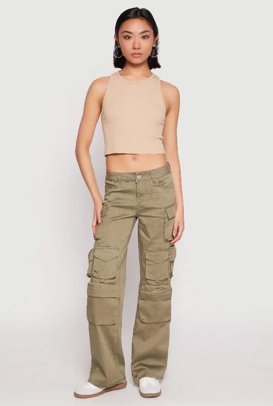 VIP Twill Straight Leg Cargo Pants